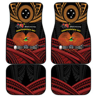 Papua New Guinea Bird of Paradise Car Mats 16 September 1975 Independence Day Anniversary