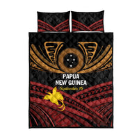 Papua New Guinea Bird of Paradise Quilt Bed Set 16 September 1975 Independence Day Anniversary