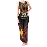 Papua New Guinea Bird of Paradise Tank Maxi Dress 16 September 1975 Independence Day Anniversary