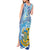 Tuvalu mo te Atua Tank Maxi Dress Tuvalu Dolphin Polynesian Pattern