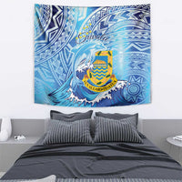 Tuvalu mo te Atua Tapestry Tuvalu Dolphin Polynesian Pattern LT01 - Polynesian Pride