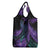 In September We Wear Teal And Purple Grocery Bag Magic Ribbon Semicolon