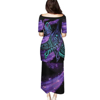 In September We Wear Teal And Purple Puletasi Magic Ribbon Semicolon