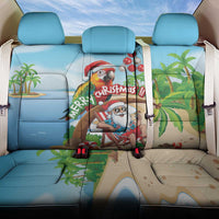 Hawaii Santa Parrot Christmas Back Car Seat Cover Summer Vibe - Polynesian Pride