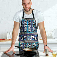 Maori Matariki Apron Blue Galaxy Aesthetic Koru Art