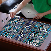 Maori Matariki Puzzle Blue Galaxy Aesthetic Koru Art
