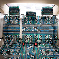 Maori Matariki Back Car Seat Cover Green Galaxy Aesthetic Koru Art