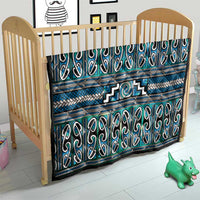 Maori Matariki Quilt Green Galaxy Aesthetic Koru Art LT01 - Polynesian Pride