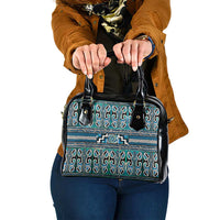 Maori Matariki Shoulder Handbag Green Galaxy Aesthetic Koru Art LT01 One Size Green - Polynesian Pride