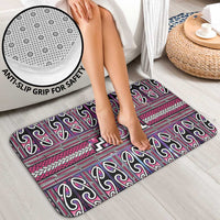 Maori Matariki Bathroom Set Pink Galaxy Aesthetic Koru Art LT01 - Polynesian Pride
