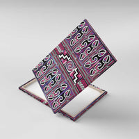 Maori Matariki Canvas Wall Art Pink Galaxy Aesthetic Koru Art