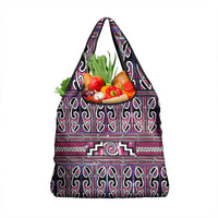 Maori Matariki Grocery Bag Pink Galaxy Aesthetic Koru Art LT01 1-pack One Size Pink - Polynesian Pride