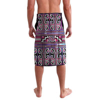 Maori Matariki Lavalava Pink Galaxy Aesthetic Koru Art LT01 - Polynesian Pride