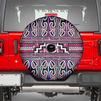 Maori Matariki Spare Tire Cover Pink Galaxy Aesthetic Koru Art
