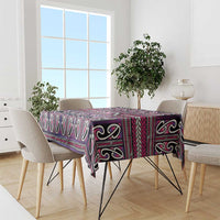 Maori Matariki Tablecloth Pink Galaxy Aesthetic Koru Art