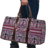 Maori Matariki Travel Bag Pink Galaxy Aesthetic Koru Art LT01 - Polynesian Pride