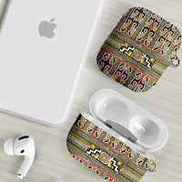 Maori Matariki AirPods Case Yellow Galaxy Aesthetic Koru Art LT01 - Polynesian Pride