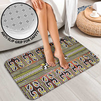 Maori Matariki Bathroom Set Yellow Galaxy Aesthetic Koru Art LT01 - Polynesian Pride