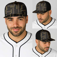 Hawaii Brown Plumeria Lei Black Baseball Net Cap Frangipani Floral Heritage Art