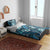 Polynesian Hibiscus Tropical Blue Floral Bedding Set Tribal Pattern - Polynesian Pride
