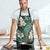 Polynesian Hibiscus Tropical Green Floral Apron Tribal Pattern - Polynesian Pride