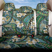 Polynesian Hibiscus Tropical Green Floral Back Car Seat Cover Tribal Pattern LT01 One Size Green - Polynesian Pride