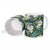 Polynesian Hibiscus Tropical Green Floral Ceramic Mug Tribal Pattern - Polynesian Pride