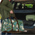 Polynesian Hibiscus Tropical Green Floral Travel Bag Tribal Pattern - Polynesian Pride