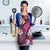 Polynesian Hibiscus Tropical Pink Floral Apron Tribal Pattern - Polynesian Pride