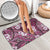 Polynesian Hibiscus Tropical Pink Floral Bathroom Set Tribal Pattern - Polynesian Pride