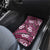 Polynesian Hibiscus Tropical Pink Floral Car Mats Tribal Pattern - Polynesian Pride