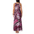 Polynesian Hibiscus Tropical Pink Floral Family Matching Tank Maxi Dress and Hawaiian Shirt Tribal Pattern - Polynesian Pride