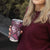 Polynesian Hibiscus Tropical Pink Floral Tumbler Cup Tribal Pattern - Polynesian Pride