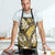Polynesian Hibiscus Tropical Yellow Floral Apron Tribal Pattern - Polynesian Pride