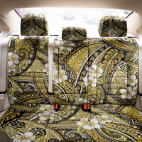 Polynesian Hibiscus Tropical Yellow Floral Back Car Seat Cover Tribal Pattern LT01 - Polynesian Pride