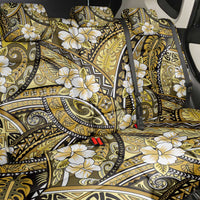 Polynesian Hibiscus Tropical Yellow Floral Back Car Seat Cover Tribal Pattern LT01 - Polynesian Pride