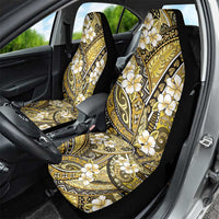 Polynesian Hibiscus Tropical Yellow Floral Car Seat Cover Tribal Pattern LT01 - Polynesian Pride