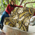 Polynesian Hibiscus Tropical Yellow Floral Quilt Tribal Pattern - Polynesian Pride