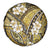 Polynesian Hibiscus Tropical Yellow Floral Spare Tire Cover Tribal Pattern - Polynesian Pride
