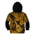 Hawaii Ukulele Kid Hoodie Polynesian Pattern Gold Version LT01 - Polynesian Pride