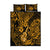 Hawaii Ukulele Quilt Bed Set Polynesian Pattern Gold Version LT01 Gold - Polynesian Pride