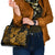 Hawaii Ukulele Shoulder Handbag Polynesian Pattern Gold Version LT01 - Polynesian Pride