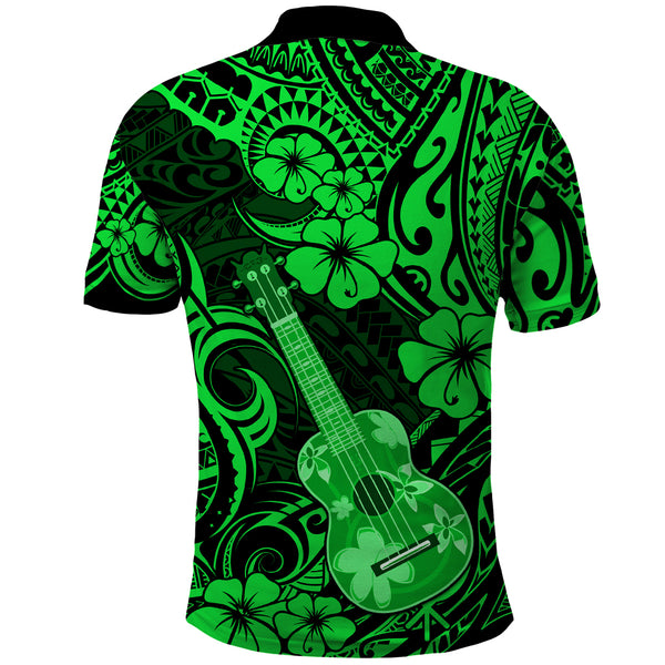 Custom Hawaii Polynesian Hoodie White Ukulele LT13