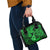 Hawaii Ukulele Shoulder Handbag Polynesian Pattern Green Version LT01 - Polynesian Pride