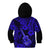 Hawaii Ukulele Kid Hoodie Polynesian Pattern Navy Blue Version LT01 - Polynesian Pride