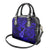 Hawaii Ukulele Shoulder Handbag Polynesian Pattern Navy Blue Version LT01 - Polynesian Pride