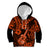 Hawaii Ukulele Kid Hoodie Polynesian Pattern Orange Version LT01 Orange - Polynesian Pride