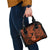 Hawaii Ukulele Shoulder Handbag Polynesian Pattern Orange Version LT01 - Polynesian Pride