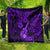 Hawaii Ukulele Quilt Polynesian Pattern Purple Version LT01 - Polynesian Pride