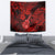 Hawaii Ukulele Tapestry Polynesian Pattern Red Version LT01 - Polynesian Pride